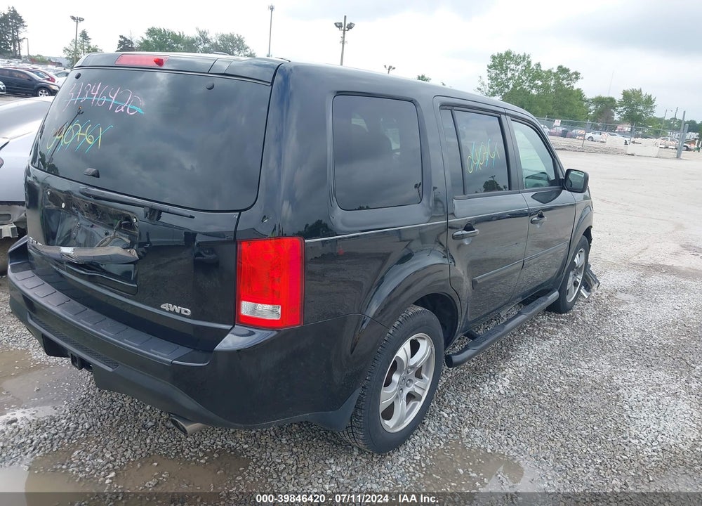2012 HONDA PILOT EX-L VIN: 5FNYF4H57CB027968