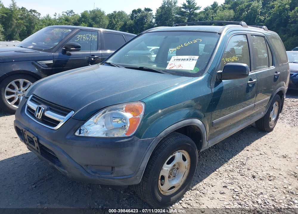 2002 HONDA CR-V LX VIN: SHSRD68472U000774