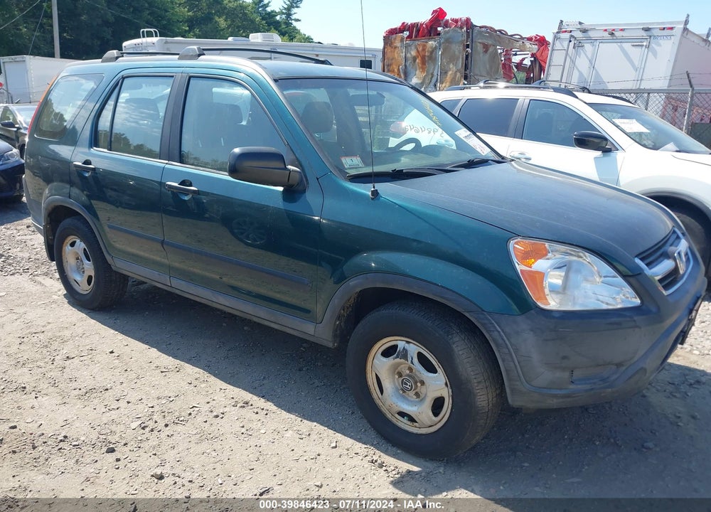 2002 HONDA CR-V LX VIN: SHSRD68472U000774