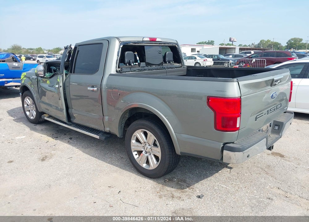 2020 FORD F-150 LARIAT VIN: 1FTEW1C46LKE70907