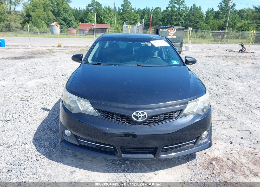 2013 TOYOTA CAMRY SE VIN: 4T1BF1FKXDU266058