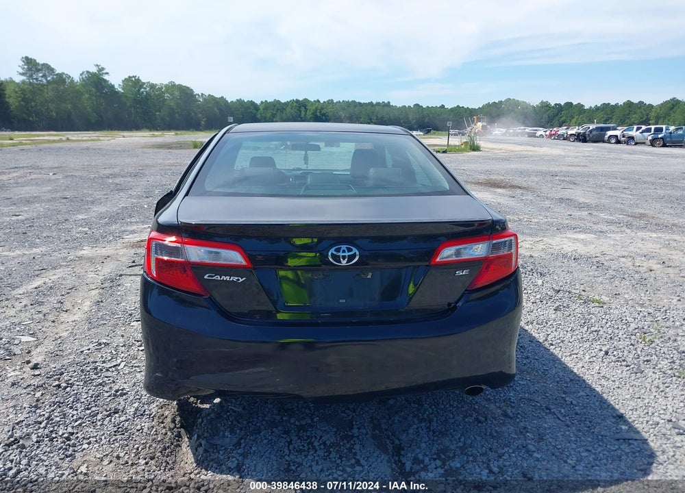 2013 TOYOTA CAMRY SE VIN: 4T1BF1FKXDU266058