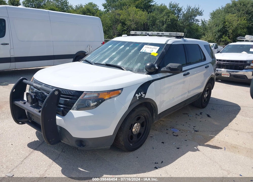 2013 FORD UTILITY POLICE INTERCEPTOR VIN: 1FM5K8AR0DGA80677
