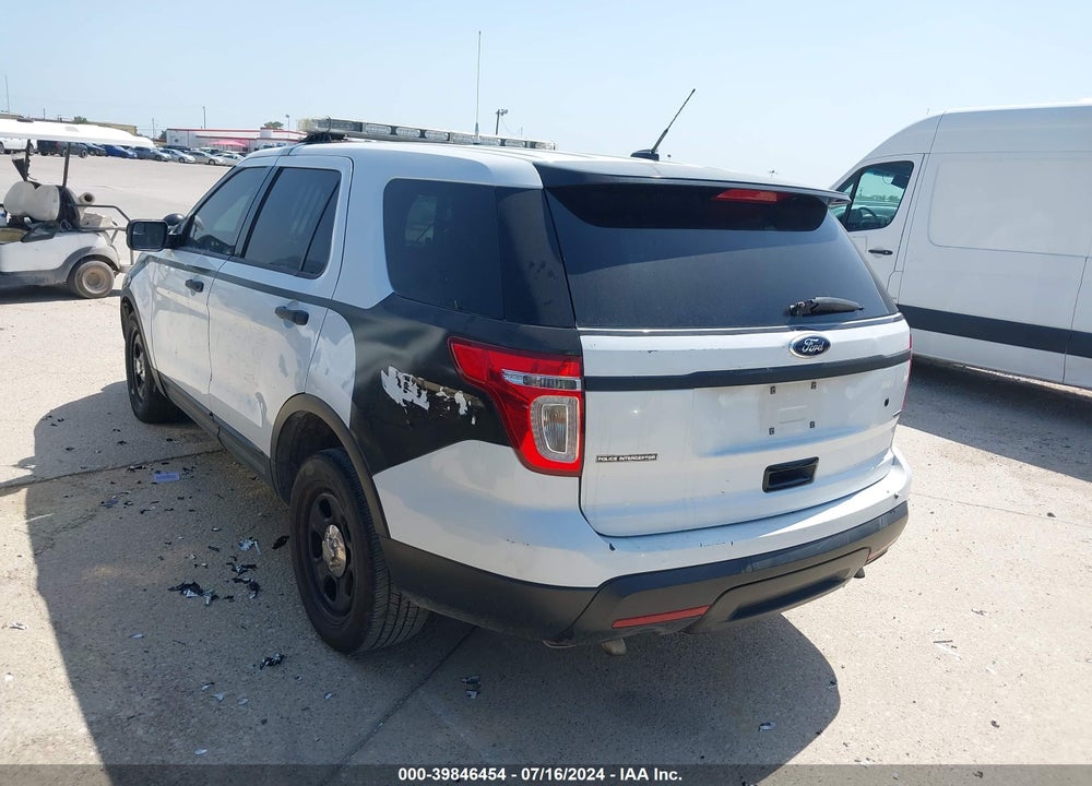 2013 FORD UTILITY POLICE INTERCEPTOR VIN: 1FM5K8AR0DGA80677