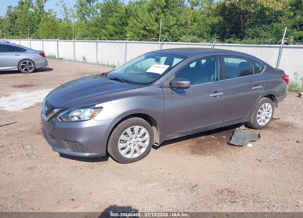 2018 NISSAN SENTRA S VIN: 3N1AB7AP6JY332280