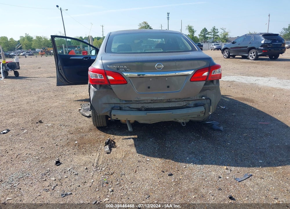 2018 NISSAN SENTRA S VIN: 3N1AB7AP6JY332280