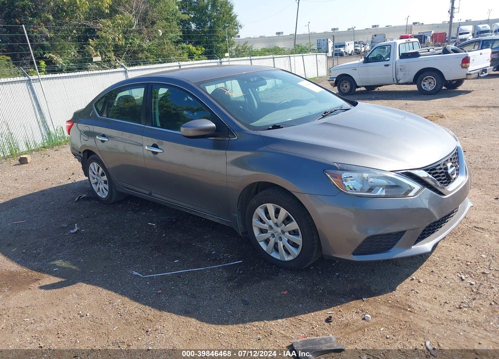 2018 NISSAN SENTRA S VIN: 3N1AB7AP6JY332280
