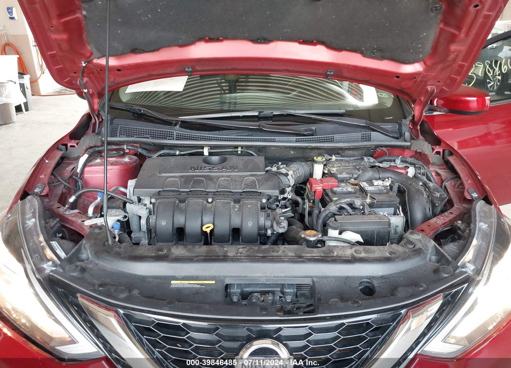 2017 NISSAN SENTRA SV VIN: 3N1AB7AP6HY331561
