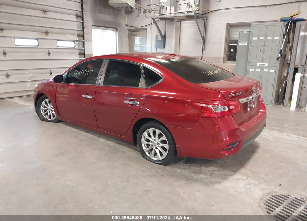 2017 NISSAN SENTRA SV VIN: 3N1AB7AP6HY331561