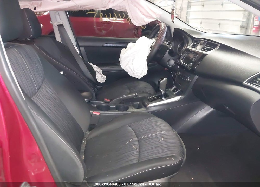 2017 NISSAN SENTRA SV VIN: 3N1AB7AP6HY331561