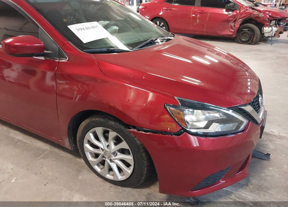 2017 NISSAN SENTRA SV VIN: 3N1AB7AP6HY331561