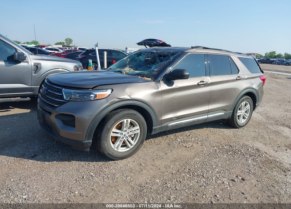 2021 FORD EXPLORER XLT VIN: 1FMSK7DH5MGB42932