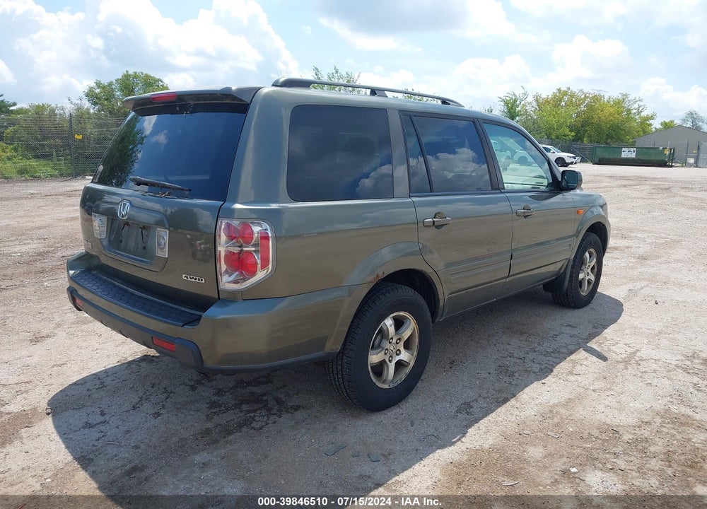2006 HONDA PILOT EX-L VIN: 5FNYF18546B005414
