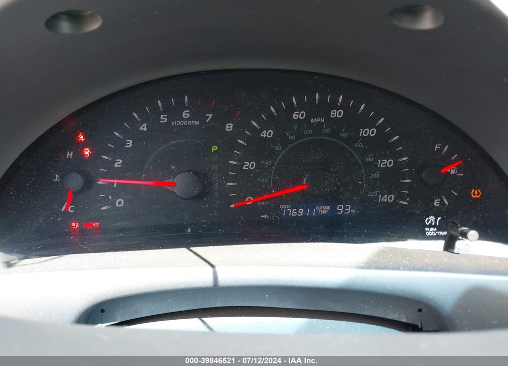 2009 TOYOTA CAMRY LE VIN: 4T4BE46K09R079879