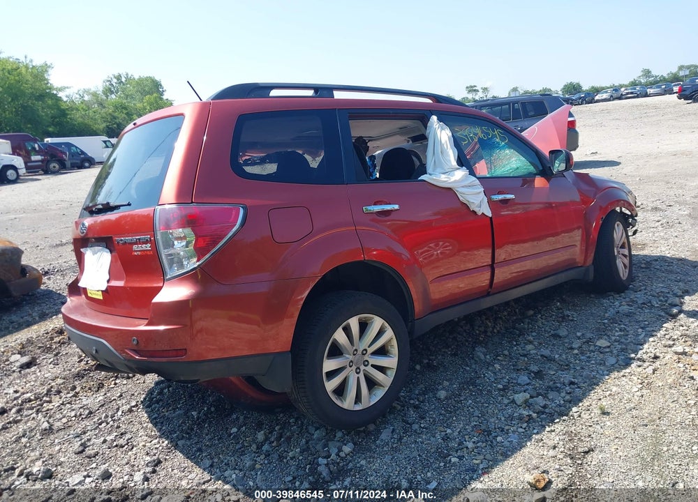 2011 SUBARU FORESTER VIN: JF2SHACCXBH707402