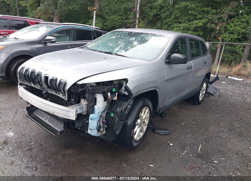 2014 JEEP CHEROKEE SPORT VIN: 1C4PJMAB9EW175323