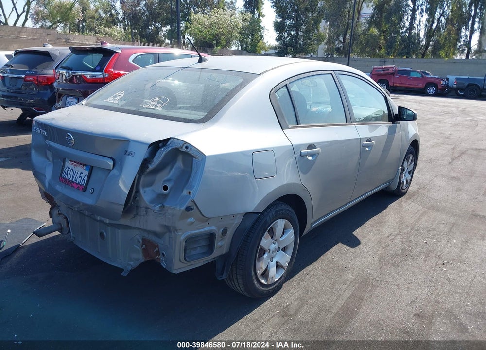 2009 NISSAN SENTRA 2.0 VIN: 3N1AB61E39L687215