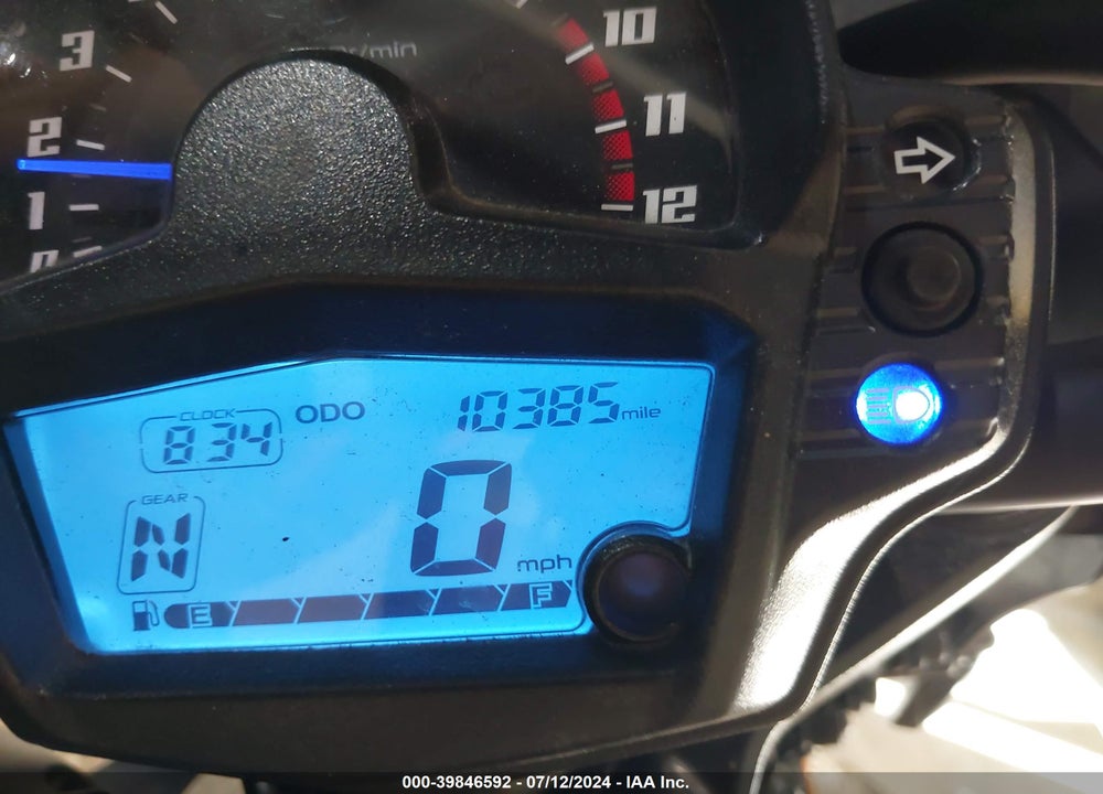 2022 KAWASAKI EN650 L VIN: JKAENEL1XNDA00092