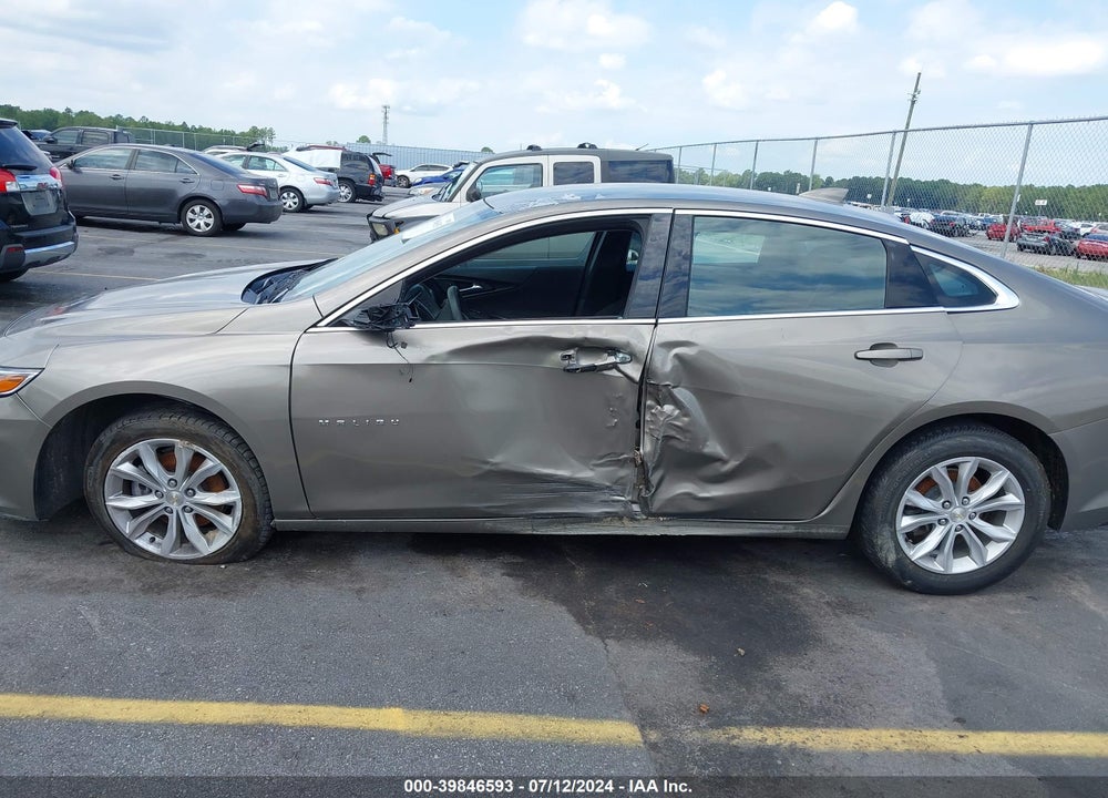 2020 CHEVROLET MALIBU FWD LT VIN: 1G1ZD5ST9LF072485
