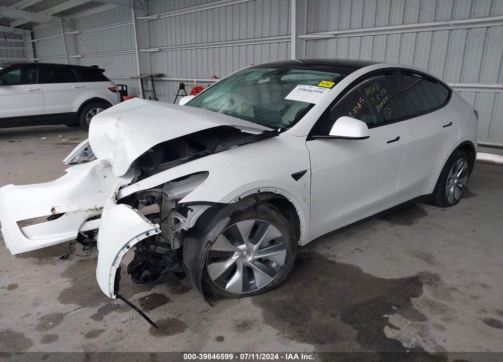 2023 TESLA MODEL Y VIN: 7SAYGDEE9PA111720