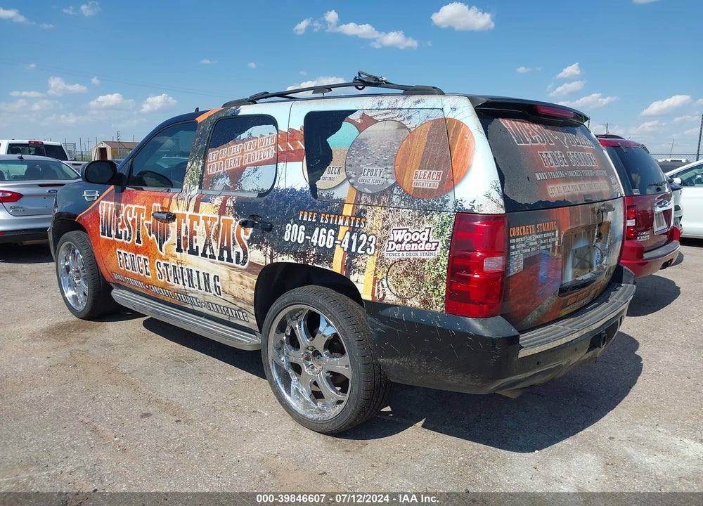 2007 CHEVROLET TAHOE LTZ VIN: 1GNFK13077R214230