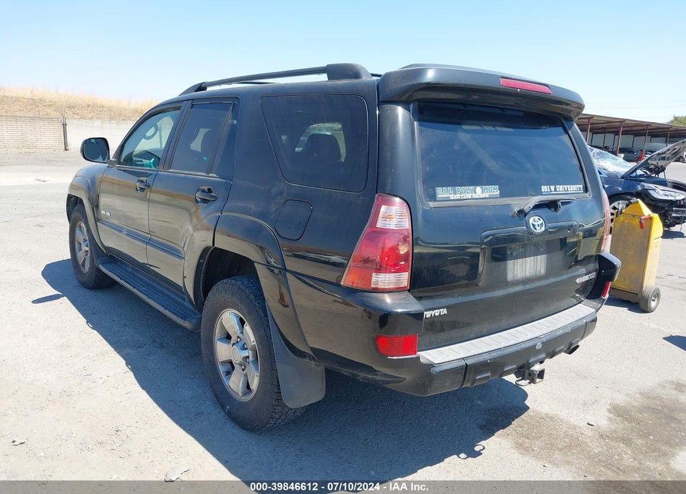 2005 TOYOTA 4RUNNER SR5 V6 VIN: JTEBU14R758033576