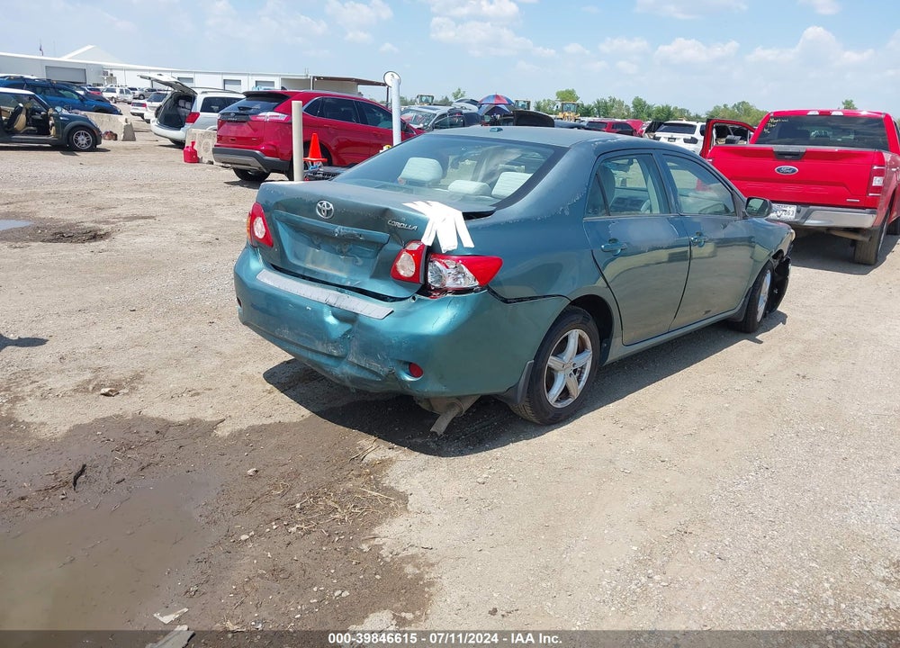 2009 TOYOTA COROLLA VIN: 1NXBU40EX9Z131230