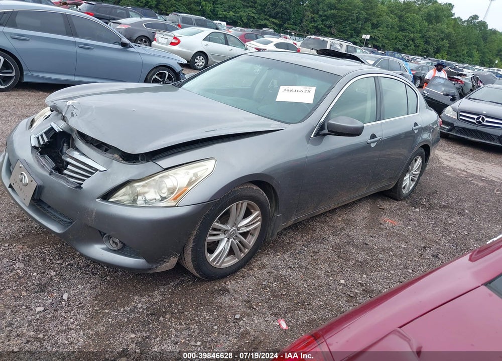 2012 INFINITI G37 JOURNEY VIN: JN1CV6AP4CM627877
