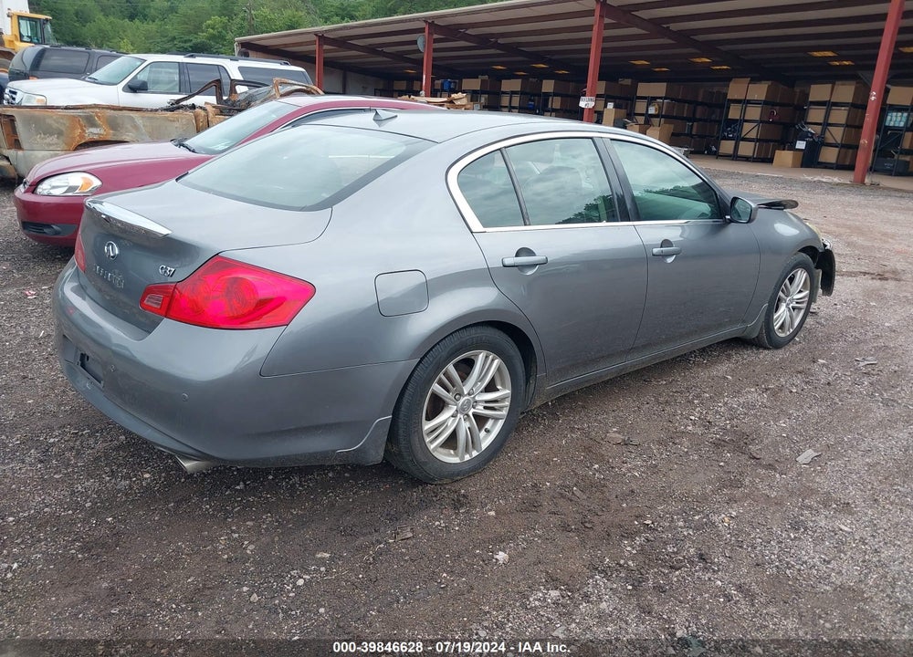 2012 INFINITI G37 JOURNEY VIN: JN1CV6AP4CM627877