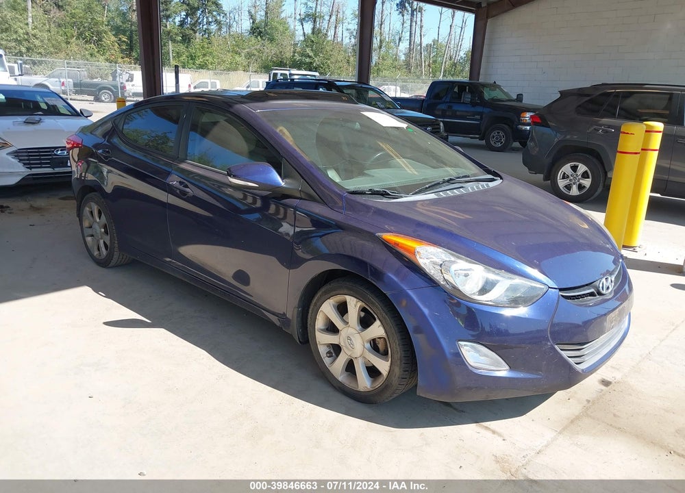 2013 HYUNDAI ELANTRA LIMITED VIN: 5NPDH4AE2DH432609