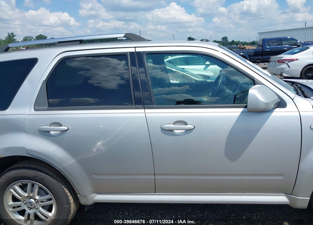 2009 MERCURY MARINER PREMIER V6 VIN: 4M2CU97G99KJ02403
