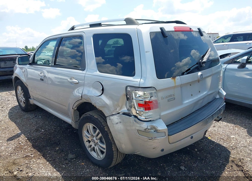 2009 MERCURY MARINER PREMIER V6 VIN: 4M2CU97G99KJ02403