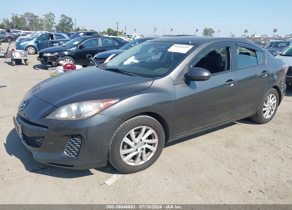 2012 MAZDA 3 I TOURING VIN: JM1BL1V83C1692256