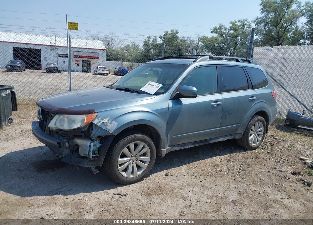 2012 SUBARU FORESTER VIN: JF2SHAEC5CH449112
