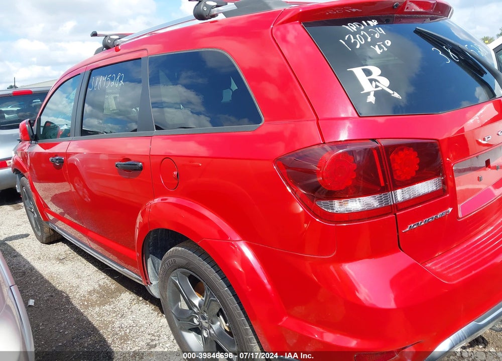 2016 DODGE JOURNEY VIN: 3C4PDCGB3GT107617