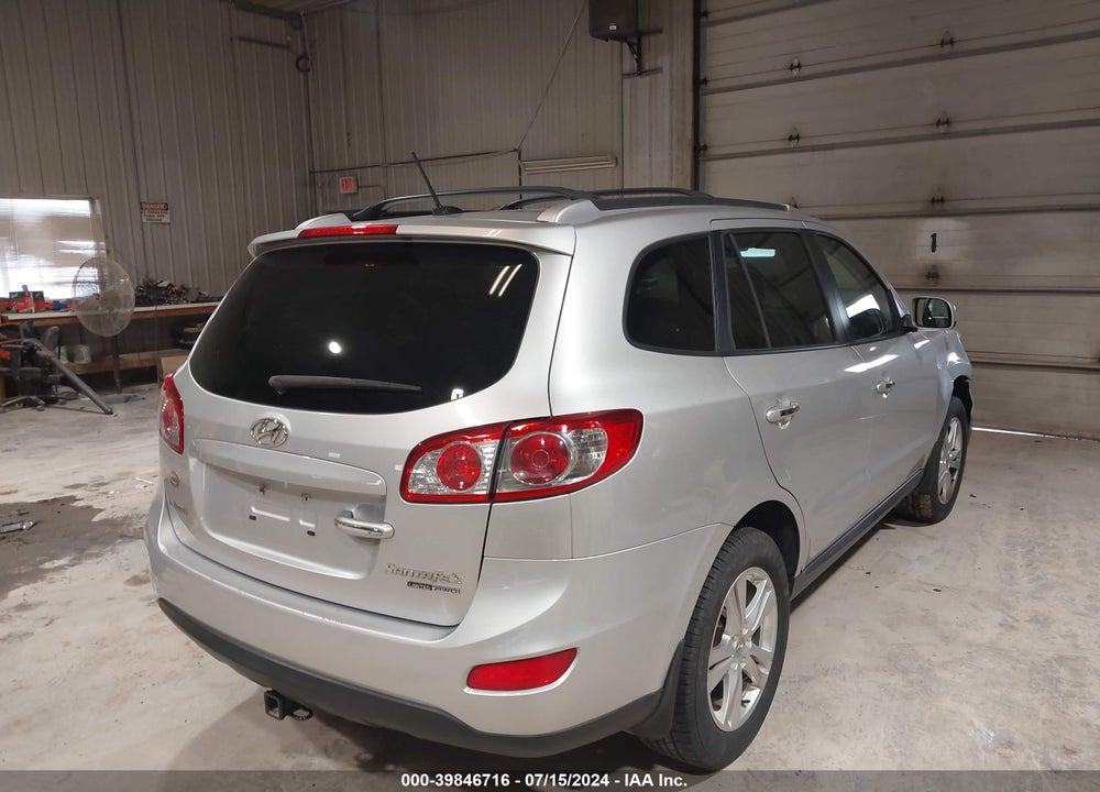 2011 HYUNDAI SANTA FE LIMITED V6 VIN: 5XYZKDAG3BG084493