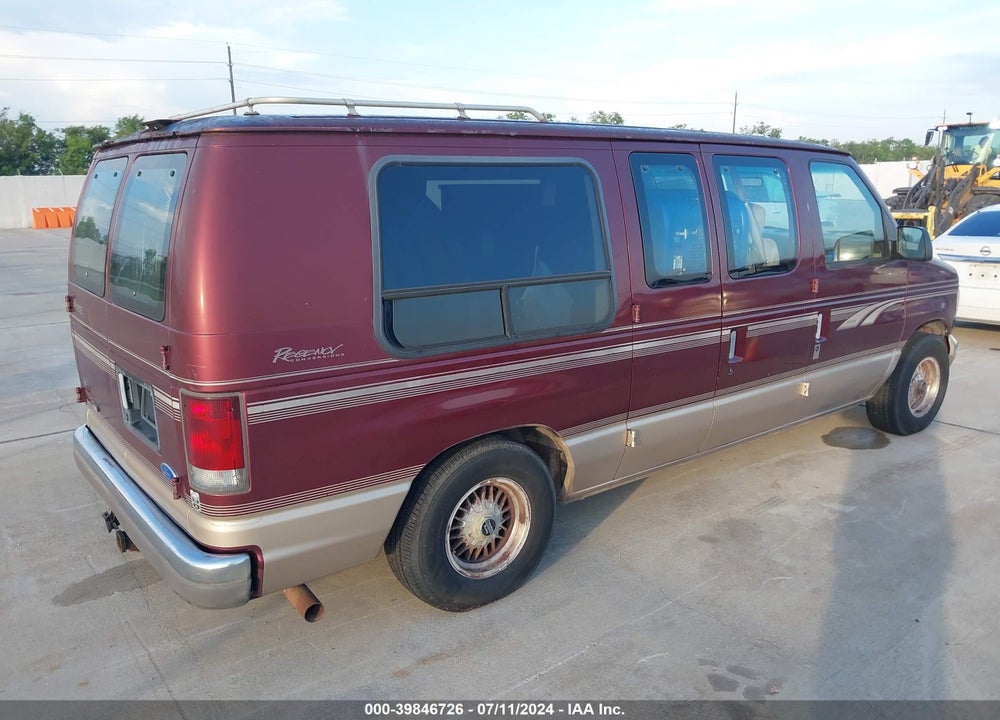 1995 FORD ECONOLINE E150 VAN VIN: 1FDEE14H6SHB71011