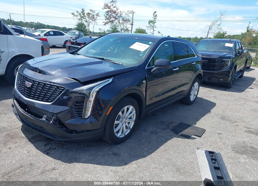 2022 CADILLAC XT4 FWD LUXURY VIN: 1GYAZAR47NF169520