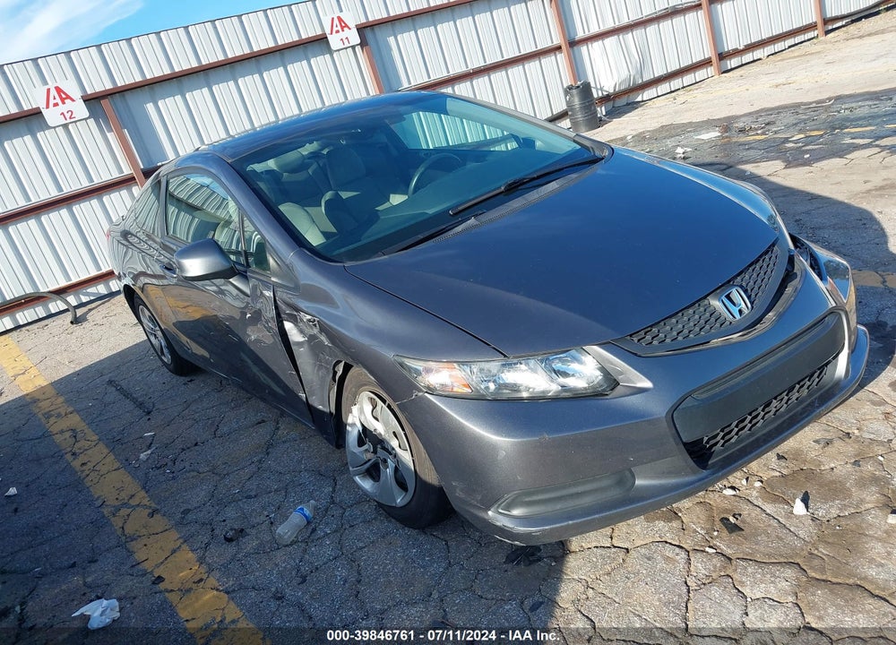 2013 HONDA CIVIC LX VIN: 2HGFG3B55DH511674