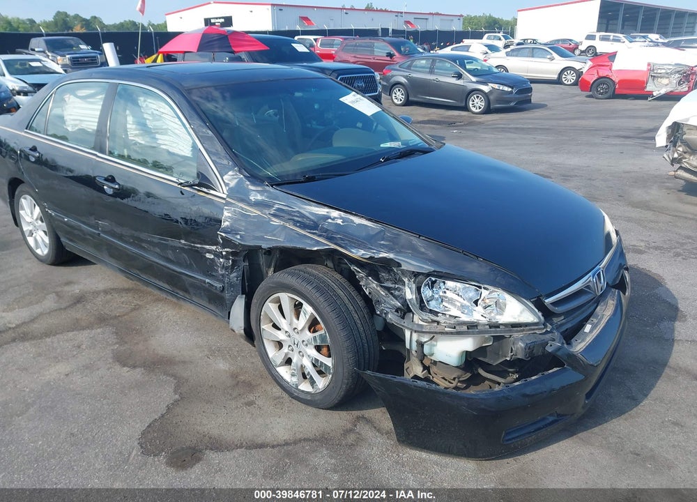 2007 HONDA ACCORD 3.0 EX VIN: 1HGCM665X7A025940