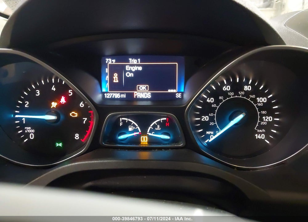 2017 FORD ESCAPE S VIN: 1FMCU0F7XHUB58285