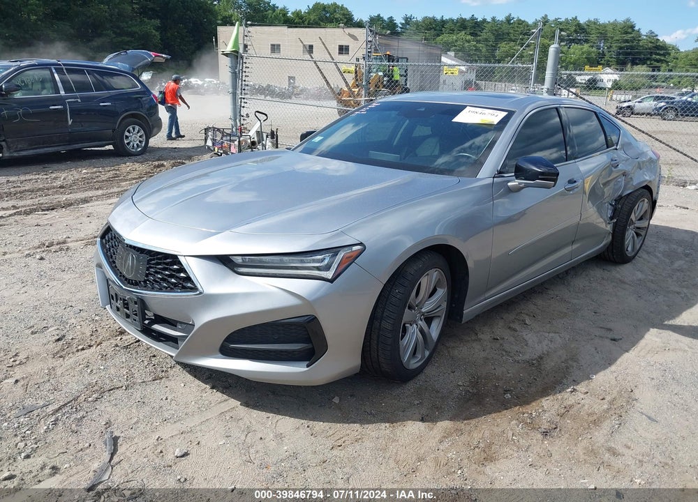 2021 ACURA TLX TECHNOLOGY PACKAGE VIN: 19UUB5F41MA006197