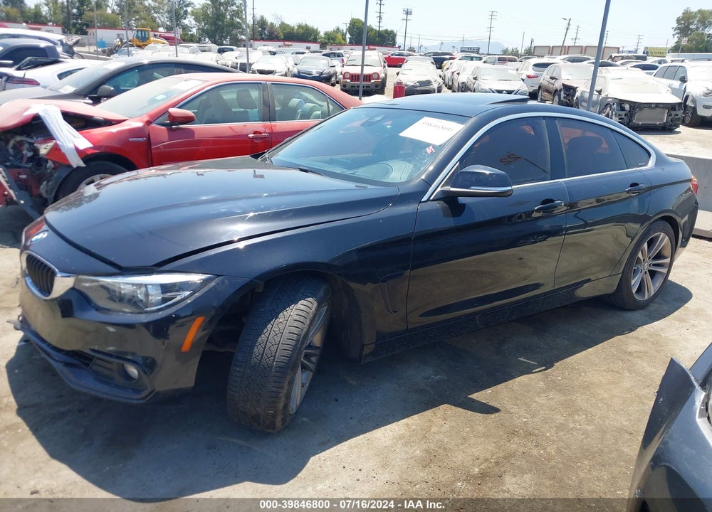 2018 BMW 430I GRAN COUPE VIN: WBA4J1C55JBG78566