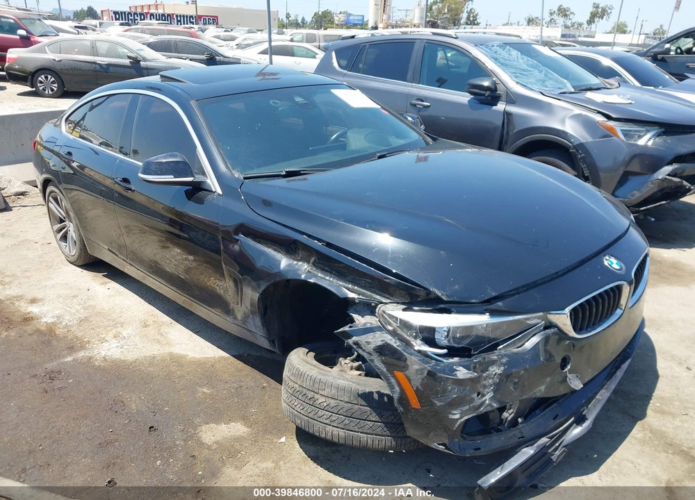 2018 BMW 430I GRAN COUPE VIN: WBA4J1C55JBG78566