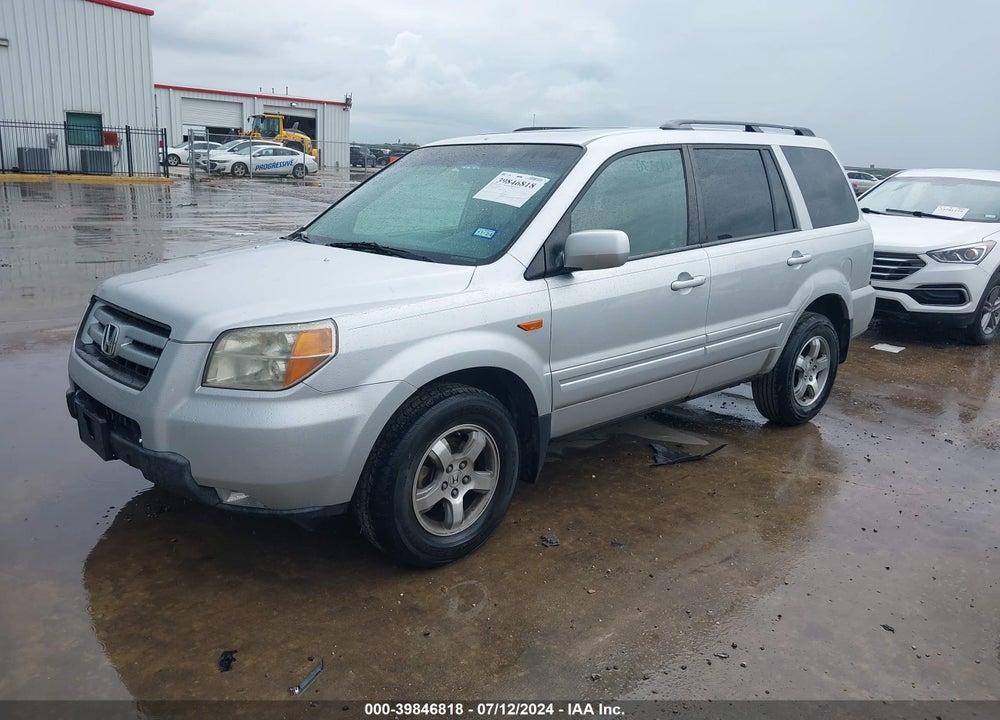2008 HONDA PILOT EX-L VIN: 5FNYF28738B019508