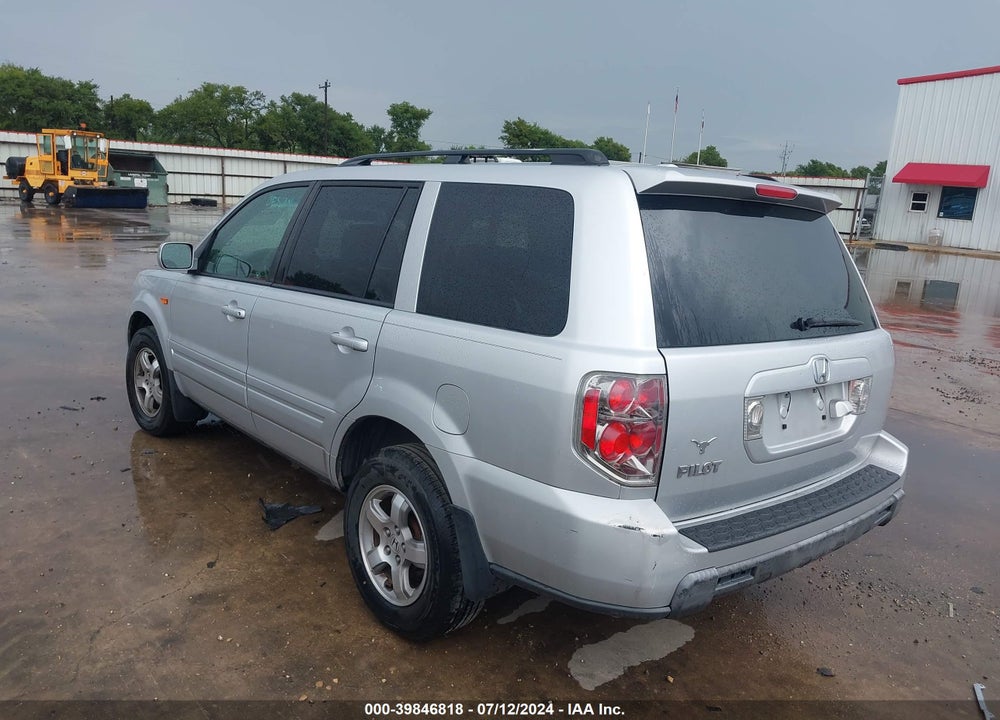 2008 HONDA PILOT EX-L VIN: 5FNYF28738B019508