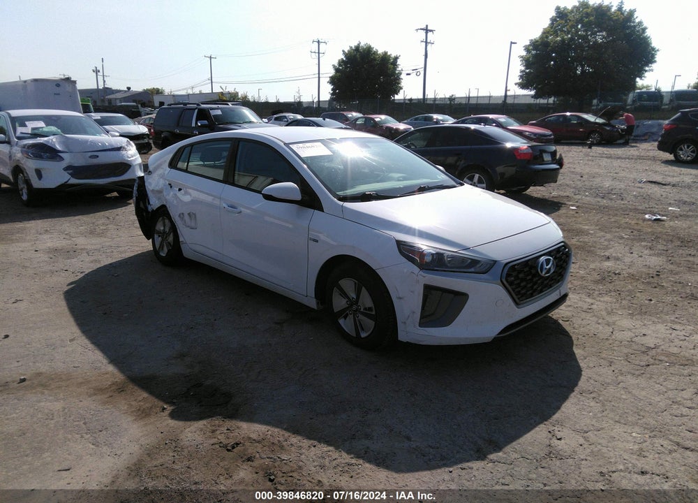 2020 HYUNDAI IONIQ HYBRID BLUE VIN: KMHC65LC6LU231444