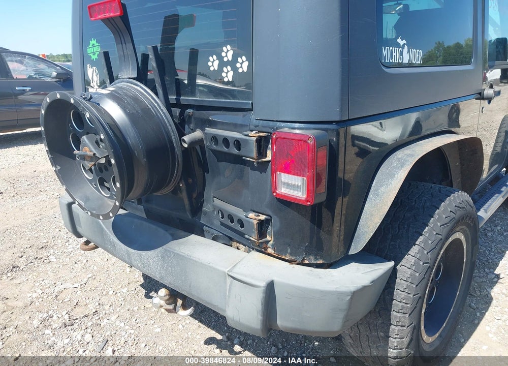 2009 JEEP WRANGLER X VIN: 1J4FA24199L746460