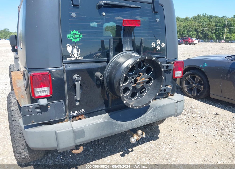 2009 JEEP WRANGLER X VIN: 1J4FA24199L746460