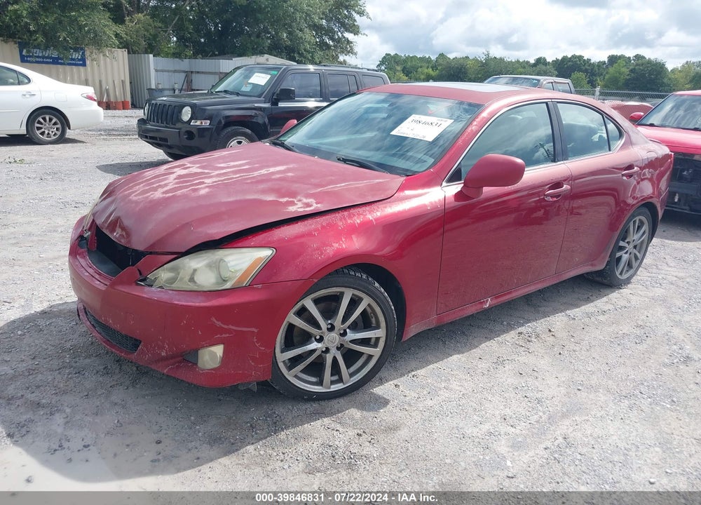 2008 LEXUS IS 250 VIN: JTHBK262X85073817